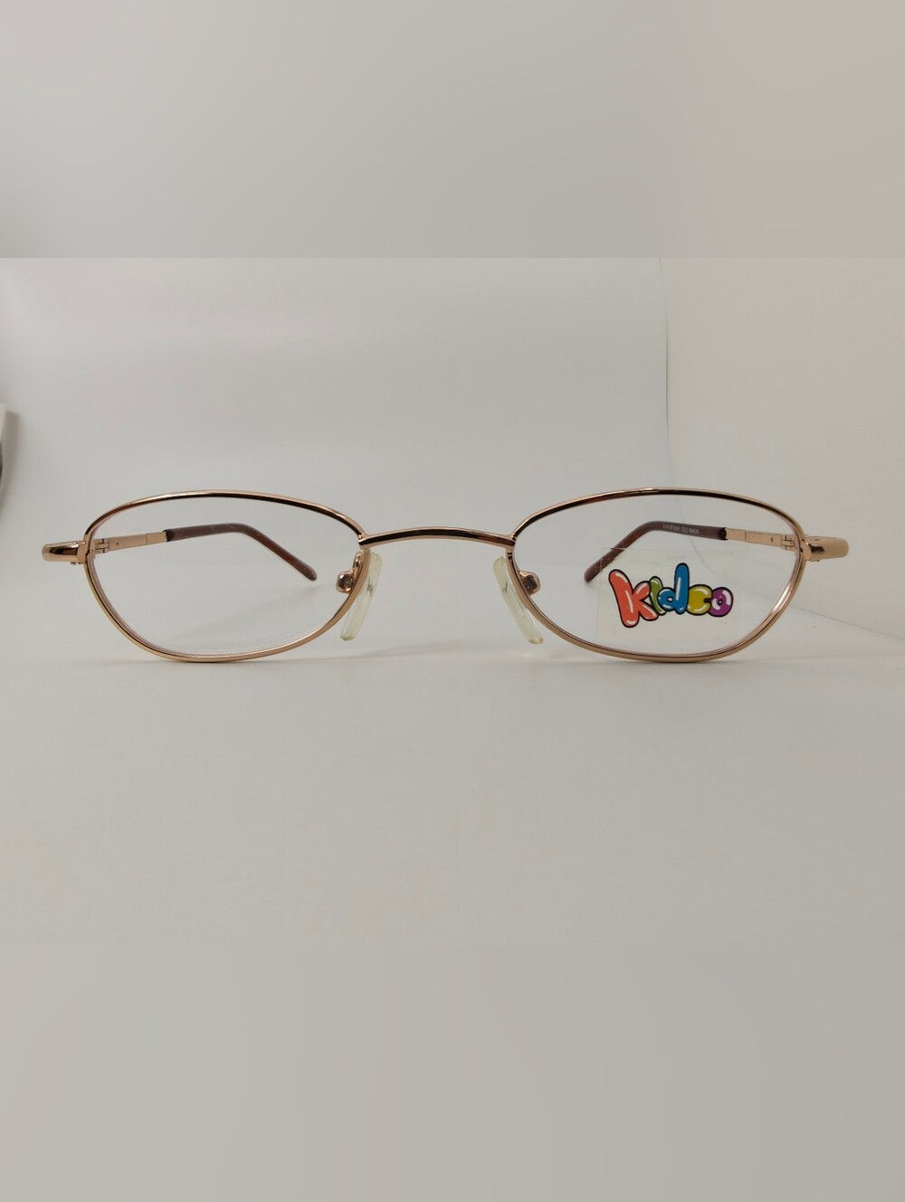 Minnow. 41-18.B=23. 125. Kids' Oval Glasses Frame. Spring Hinge.